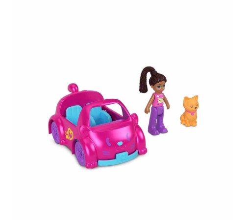 HKV55 Polly Pocketın Muhteşem Araçları Oyun Setleri