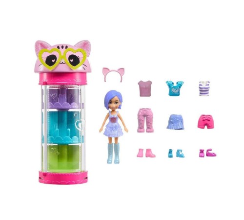 HKW04 Polly Pocket Moda Eğlencesi Oyun Setleri HKW04 Polly Pocket Moda Eğlencesi Oyun Setleri