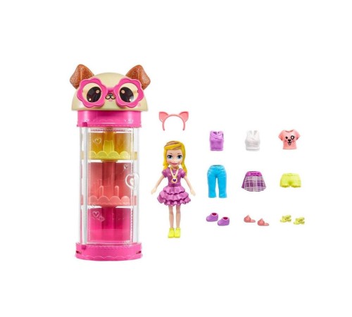 HKW04 Polly Pocket Moda Eğlencesi Oyun Setleri HKW04 Polly Pocket Moda Eğlencesi Oyun Setleri