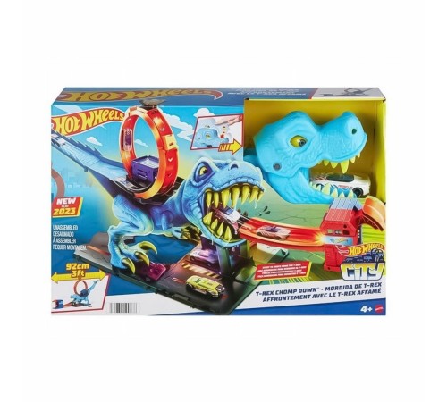 HKX42 Hot Wheels Dinozor ile Mücadele Oyun Seti HKX42 Hot Wheels Dinozor ile Mücadele Oyun Seti