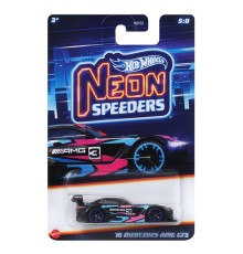 HLH72 Hot Wheels Neon Yarışlar Temalı Arabalar