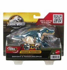 HLP05 Jurassic World Değişim Serisi - Çifte Tehlike Dinozor Figürleri