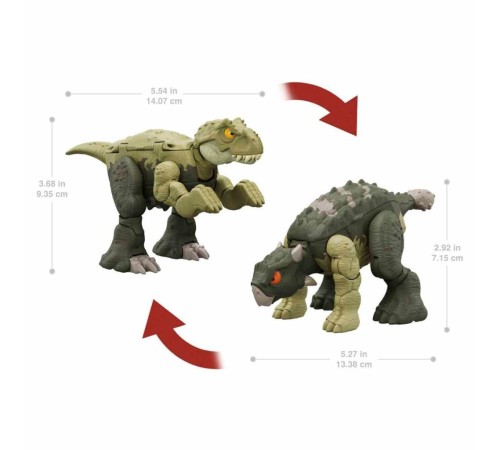 HLP05 Jurassic World Değişim Serisi - Çifte Tehlike Dinozor Figürleri HLP05 Jurassic World Değişim Serisi - Çifte Tehlike Dinozor Figürleri