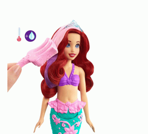 HLW00 Disney Prensesleri Muhteşem Renk Değiştiren Saçlı Deniz Kızı Ariel HLW00 Disney Prensesleri Muhteşem Renk Değiştiren Saçlı Deniz Kızı Ariel