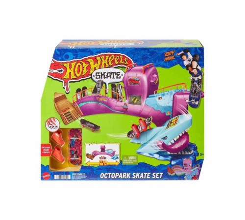 HMK01 Hot Wheels Skate Ahtapot Kaykay Parkı Oyun Seti HMK01 Hot Wheels Skate Ahtapot Kaykay Parkı Oyun Seti