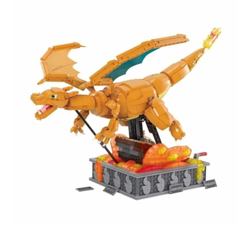 HMW05 MEGA Pokémon™ Hareketli Charizard 1664 parça +12 yaş HMW05 MEGA Pokémon™ Hareketli Charizard 1664 parça +12 yaş