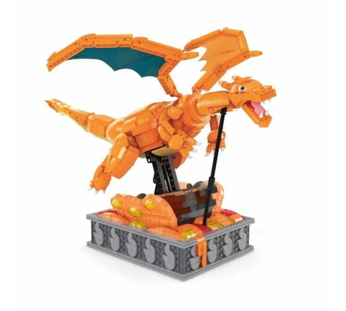 HMW05 MEGA Pokémon™ Hareketli Charizard 1664 parça +12 yaş HMW05 MEGA Pokémon™ Hareketli Charizard 1664 parça +12 yaş