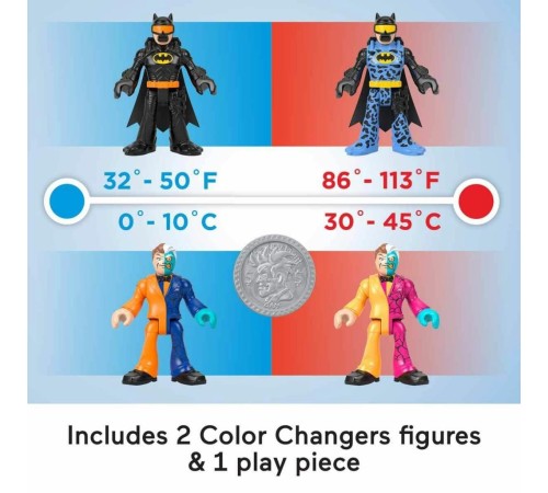 HMX60 Imaginext® DC Super Friends™Color Changers Temel Figür Seti HMX60 Imaginext® DC Super Friends™Color Changers Temel Figür Seti