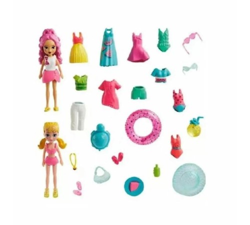 HNF51 Polly Pocket ve Arkadaşları Farklı Moda Aksesuarları Oyun Setleri HNF51 Polly Pocket ve Arkadaşları Farklı Moda Aksesuarları Oyun Setleri