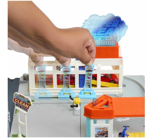 HNJ54 Matchbox Aksiyon Sürücüleri Süper Oto Yıkama Oyun Seti HNJ54 Matchbox Aksiyon Sürücüleri Süper Oto Yıkama Oyun Seti
