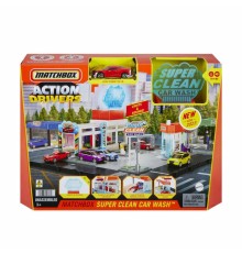 HNJ54 Matchbox Aksiyon Sürücüleri Süper Oto Yıkama Oyun Seti