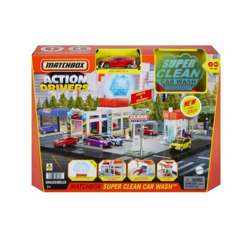 HNJ54 Matchbox Aksiyon Sürücüleri Süper Oto Yıkama Oyun Seti HNJ54 Matchbox Aksiyon Sürücüleri Süper Oto Yıkama Oyun Seti