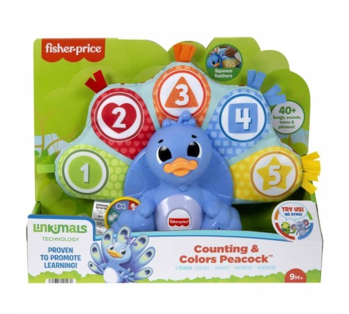HNN82 Fisher-Price Linkimals - Rengarenk Tavus Kuşu HNN82 Fisher-Price Linkimals - Rengarenk Tavus Kuşu