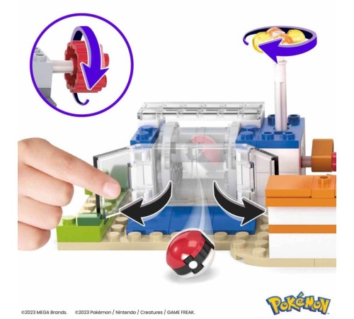 HNT93 MEGA Pokémon™ Pokémon Dinlenme Tesisi 648 parça +8 yaş HNT93 MEGA Pokémon™ Pokémon Dinlenme Tesisi 648 parça +8 yaş