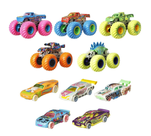 Nessi World Hot Wheels Monster Trucks Karanlıkta Parlayan Araçlar Paketi HCB57 Nessi World Hot Wheels Monster Trucks Karanlıkta Parlayan Araçlar Paketi HCB57
