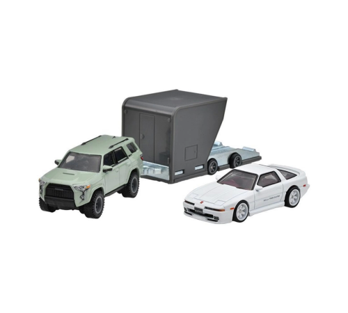 Hot Wheels Premium Team Transport 18 Toyota 4Runner & Toyota Supra w/Open Trailer HRV37 Hot Wheels Premium Team Transport 18 Toyota 4Runner & Toyota Supra w/Open Trailer HRV37