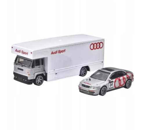 Hot Wheels Premium Team Transport Audi S4 Quattro & Fleet Flyer Hot Wheels Premium Team Transport Audi S4 Quattro & Fleet Flyer