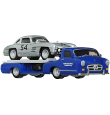 Hot Wheels Team Transport Mercedes Benz 300 SL 55 Blaues Wund HRV48
