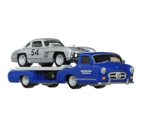 Hot Wheels Team Transport Mercedes Benz 300 SL 55 Blaues Wund HRV48 Hot Wheels Team Transport Mercedes Benz 300 SL 55 Blaues Wund HRV48