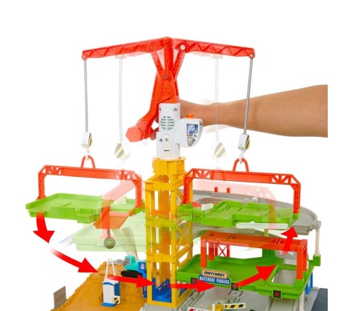 HPD63 Matchbox Aksiyon Sürücüleri Muhteşem İnşaat Alanı Oyun Seti HPD63 Matchbox Aksiyon Sürücüleri Muhteşem İnşaat Alanı Oyun Seti