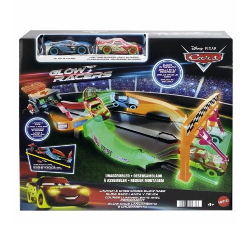 HPD80 Cars Karanlıkta Parlayan Yarışçılar Pist Seti HPD80 Cars Karanlıkta Parlayan Yarışçılar Pist Seti