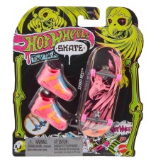 HPG21 Hot Wheels Skate Neon Temalı Parmak Kaykay ve Ayakkabı Paketleri