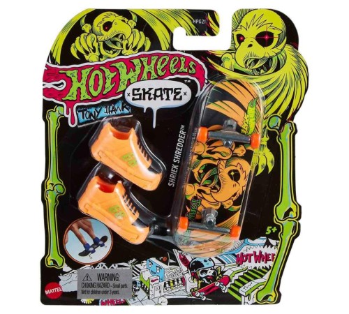 HPG21 Hot Wheels Skate Neon Temalı Parmak Kaykay ve Ayakkabı Paketleri HPG21 Hot Wheels Skate Neon Temalı Parmak Kaykay ve Ayakkabı Paketleri