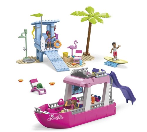 HPN79 MEGA Barbie® Malibu Rüya Teknesi™ 317 parça +6 yaş HPN79 MEGA Barbie® Malibu Rüya Teknesi™ 317 parça +6 yaş