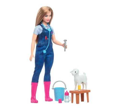 HRG42 Barbie 65. Yıl Deluxe Kariyer Bebekleri - Veteriner HRG42 Barbie 65. Yıl Deluxe Kariyer Bebekleri - Veteriner