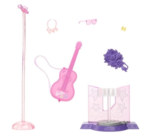 HRG43 Barbie 65. Yıl Deluxe Kariyer Bebekleri - Pop Yıldızı HRG43 Barbie 65. Yıl Deluxe Kariyer Bebekleri - Pop Yıldızı