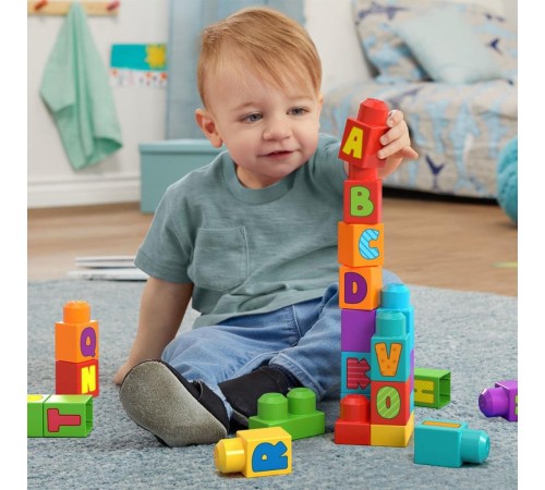 HRR60 Mega Bloks Alfabeli Blok Çantası 30 parça +1 yaş HRR60 Mega Bloks Alfabeli Blok Çantası 30 parça +1 yaş