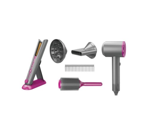 HUA-1019 Sesli ve Işıklı 2IN1 Lüks Saç Şekillendirici Set -Vardem Oyuncak HUA-1019 Sesli ve Işıklı 2IN1 Lüks Saç Şekillendirici Set -Vardem Oyuncak