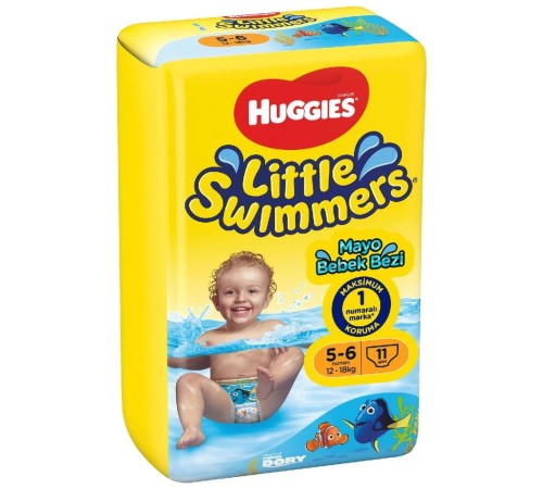 Huggies Little Swimmers Mayo Bebek Bezi 12-18 Kg 11 Adet Huggies Little Swimmers Mayo Bebek Bezi 12-18 Kg 11 Adet