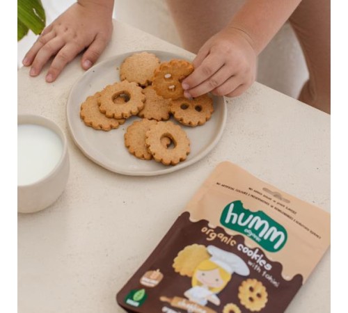 Humm Organik Tahinli ve Pekmezli Vegan Kurabiye 55 Gr Humm Organik Tahinli ve Pekmezli Vegan Kurabiye 55 Gr