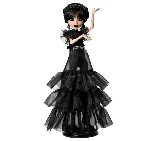 HXJ03 Monster High Wednesday Balo Elbiseli Bebek HXJ03 Monster High Wednesday Balo Elbiseli Bebek