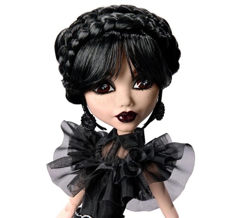 HXJ03 Monster High Wednesday Balo Elbiseli Bebek HXJ03 Monster High Wednesday Balo Elbiseli Bebek