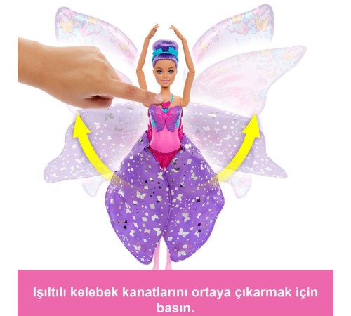 HXJ10 Barbie Kelebek Dansçı Bebek HXJ10 Barbie Kelebek Dansçı Bebek