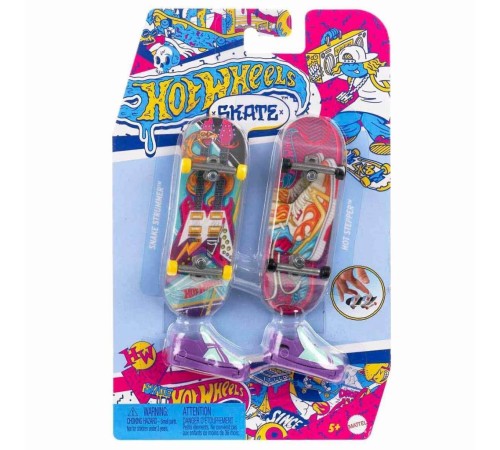 HXL17 Hot Wheels Skate Retro Temalı İkili Parmak Kaykay ve Ayakkabı Paketi HXL17 Hot Wheels Skate Retro Temalı İkili Parmak Kaykay ve Ayakkabı Paketi