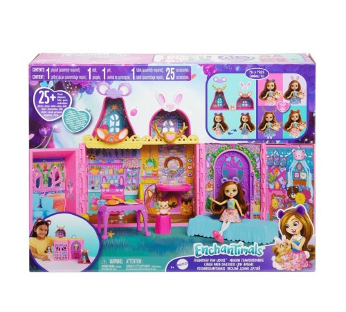 HXL53 Enchantimals Ana Karakter Bebekler Evi HXL53 Enchantimals Ana Karakter Bebekler Evi