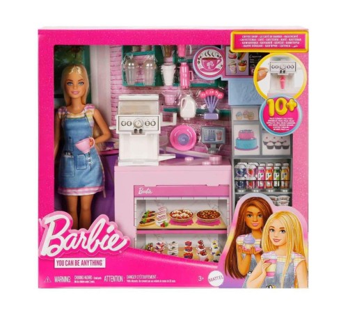 HXN94 Barbie Kahve Dükkanı Oyun Seti HXN94 Barbie Kahve Dükkanı Oyun Seti