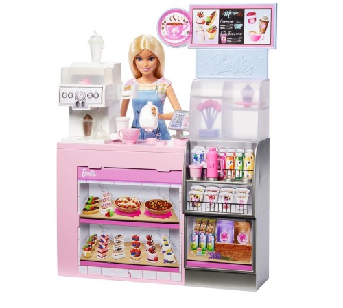 HXN94 Barbie Kahve Dükkanı Oyun Seti HXN94 Barbie Kahve Dükkanı Oyun Seti