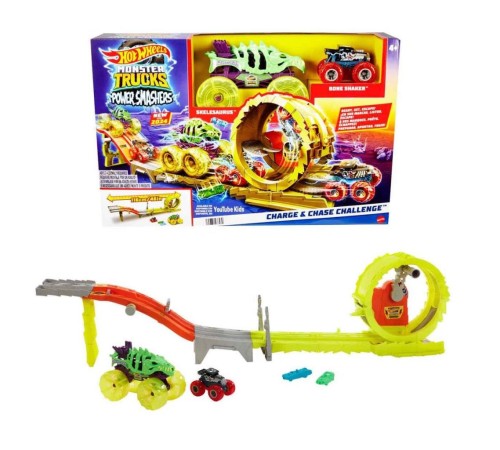 HXT05 Hot Wheels Monster Trucks Power Smashers Oyun Seti HXT05 Hot Wheels Monster Trucks Power Smashers Oyun Seti