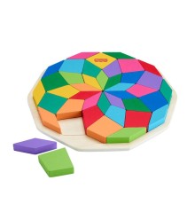 HXT94 Fisher-Price Ahşap Mandala Yapboz