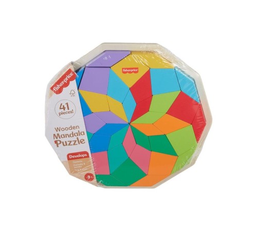 HXT94 Fisher-Price Ahşap Mandala Yapboz HXT94 Fisher-Price Ahşap Mandala Yapboz
