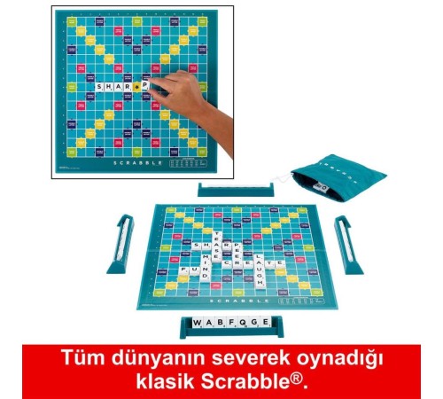 HXV98 Scrabble Orijinal İkisi Bir Arada Türkçe HXV98 Scrabble Orijinal İkisi Bir Arada Türkçe
