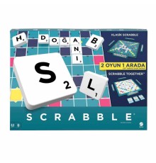 HXV98 Scrabble Orijinal İkisi Bir Arada Türkçe
