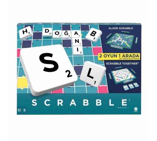 HXV98 Scrabble Orijinal İkisi Bir Arada Türkçe HXV98 Scrabble Orijinal İkisi Bir Arada Türkçe