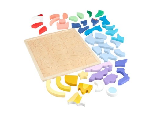HXY42 Fisher-Price Ahşap Uzay Yapboz HXY42 Fisher-Price Ahşap Uzay Yapboz