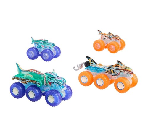 HYJ29 Hot Wheels Monster Trucks Power Smashers Çoklu Paket HYJ29 Hot Wheels Monster Trucks Power Smashers Çoklu Paket