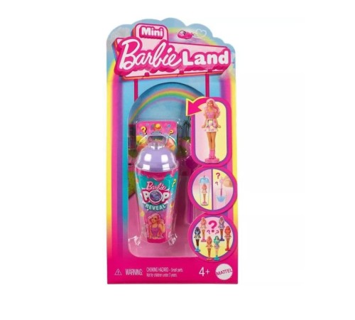 HYM26 Mini Barbieland Pop Reveal Bebekler HYM26 Mini Barbieland Pop Reveal Bebekler